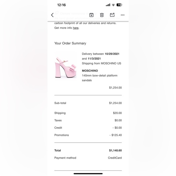 MOSCHINO
140mm Bow-Detail Platform Sandals - Picture 7 of 10